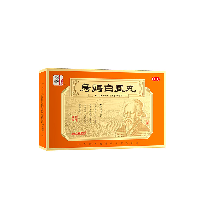 Zhong Jing Wuji Baifeng Wan (6g X 12 bags)